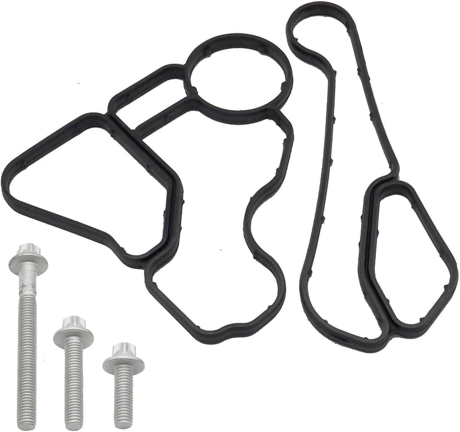 atsuch oil filter housing gasket kit close-up for BMW, durable seals and fit
