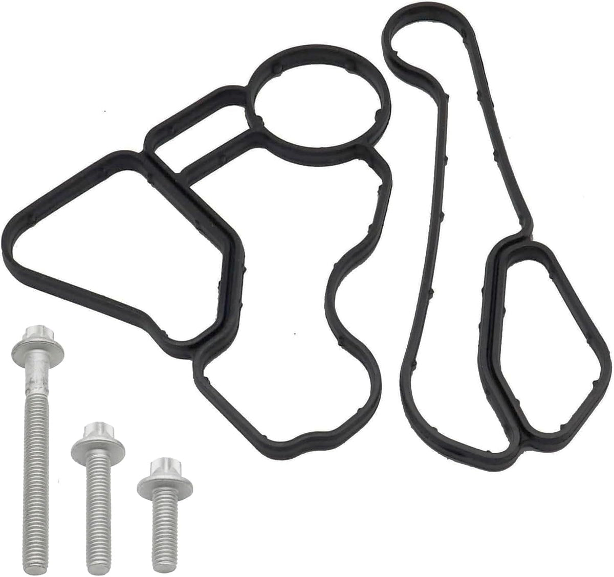 atsuch oil filter housing gasket kit close-up for BMW, durable seals and fit