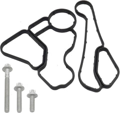atsuch oil filter housing gasket kit close-up for BMW, durable seals and fit
