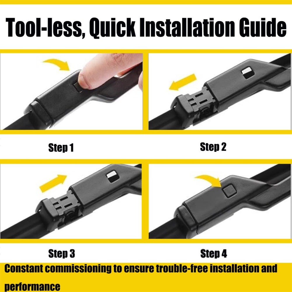 ATTKE one-piece deflector reduces chatter for quiet operation