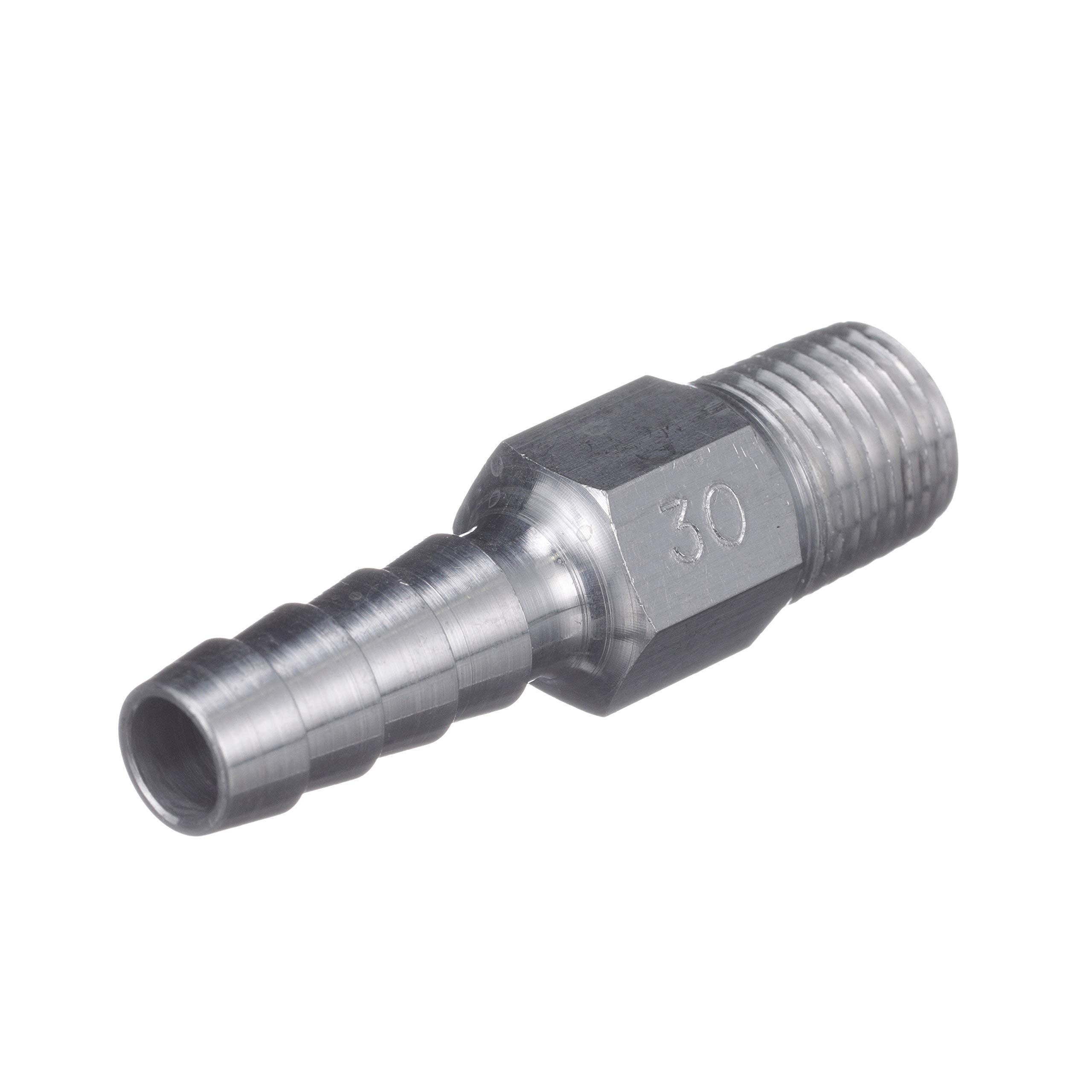 Aluminum Attwood fitting delivers durable, lightweight performance in marine fuel systems.