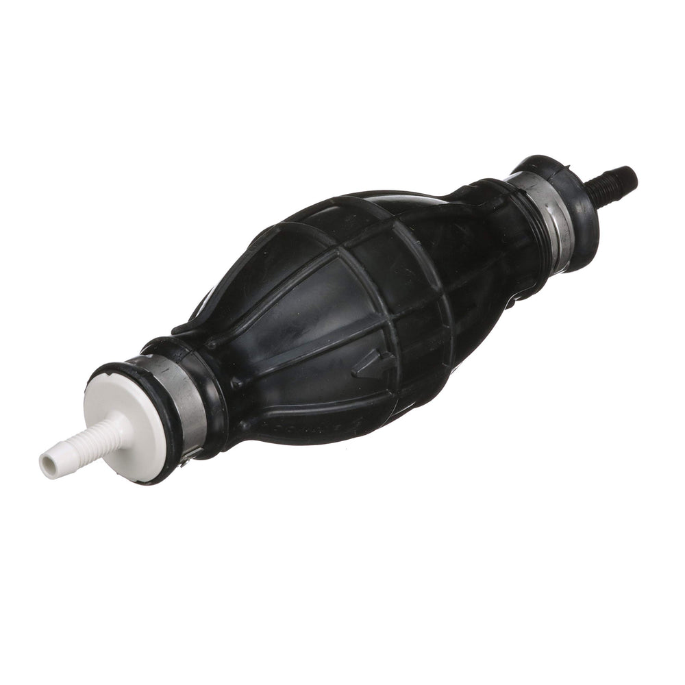 Attwood primer bulb with one-quarter-inch fuel line for efficient starts.
