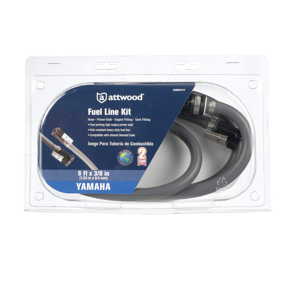 Marine grade materials in Attwood kit resist heat and vibration for durability.