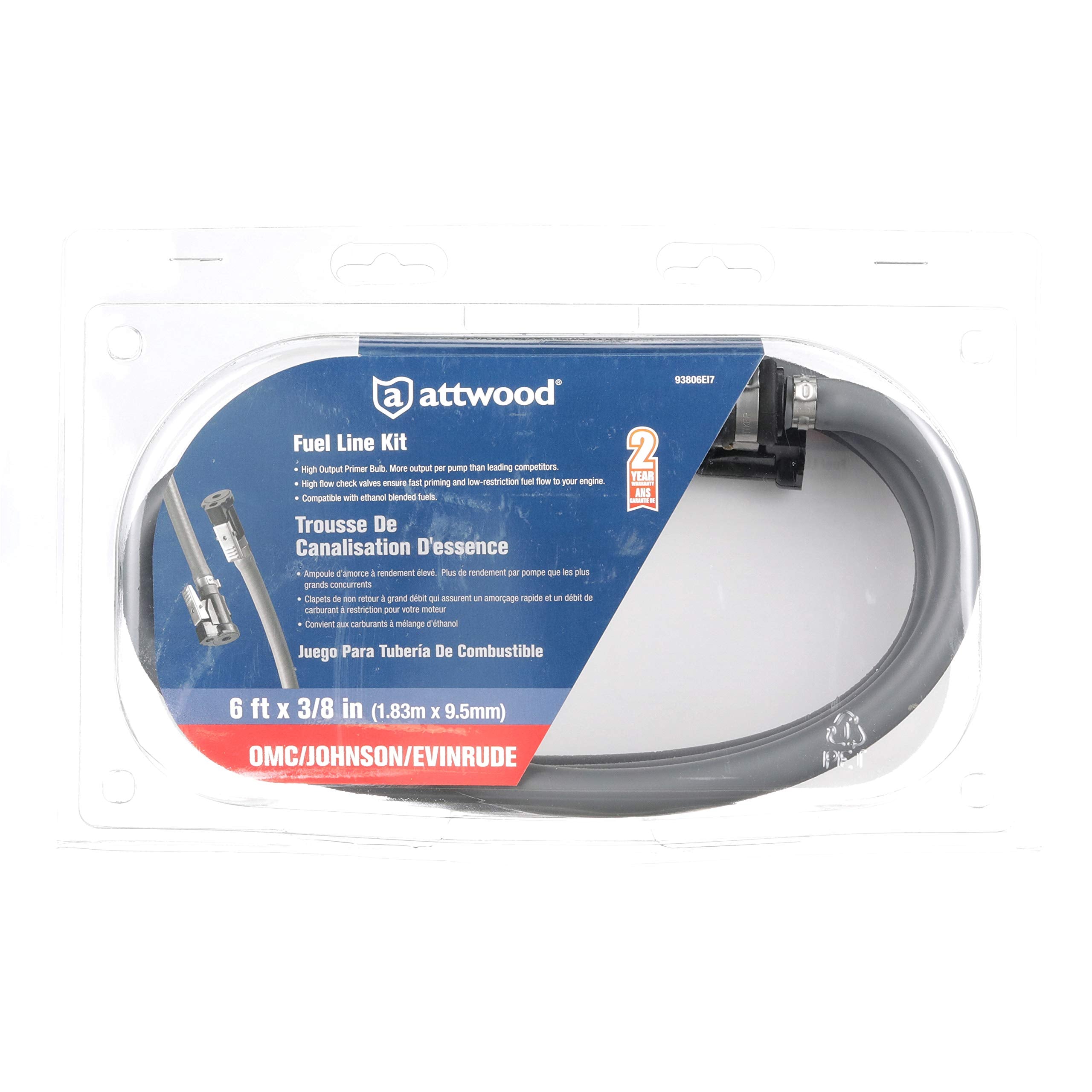 Attwood compatibility with Evinrude and Johnson outboards