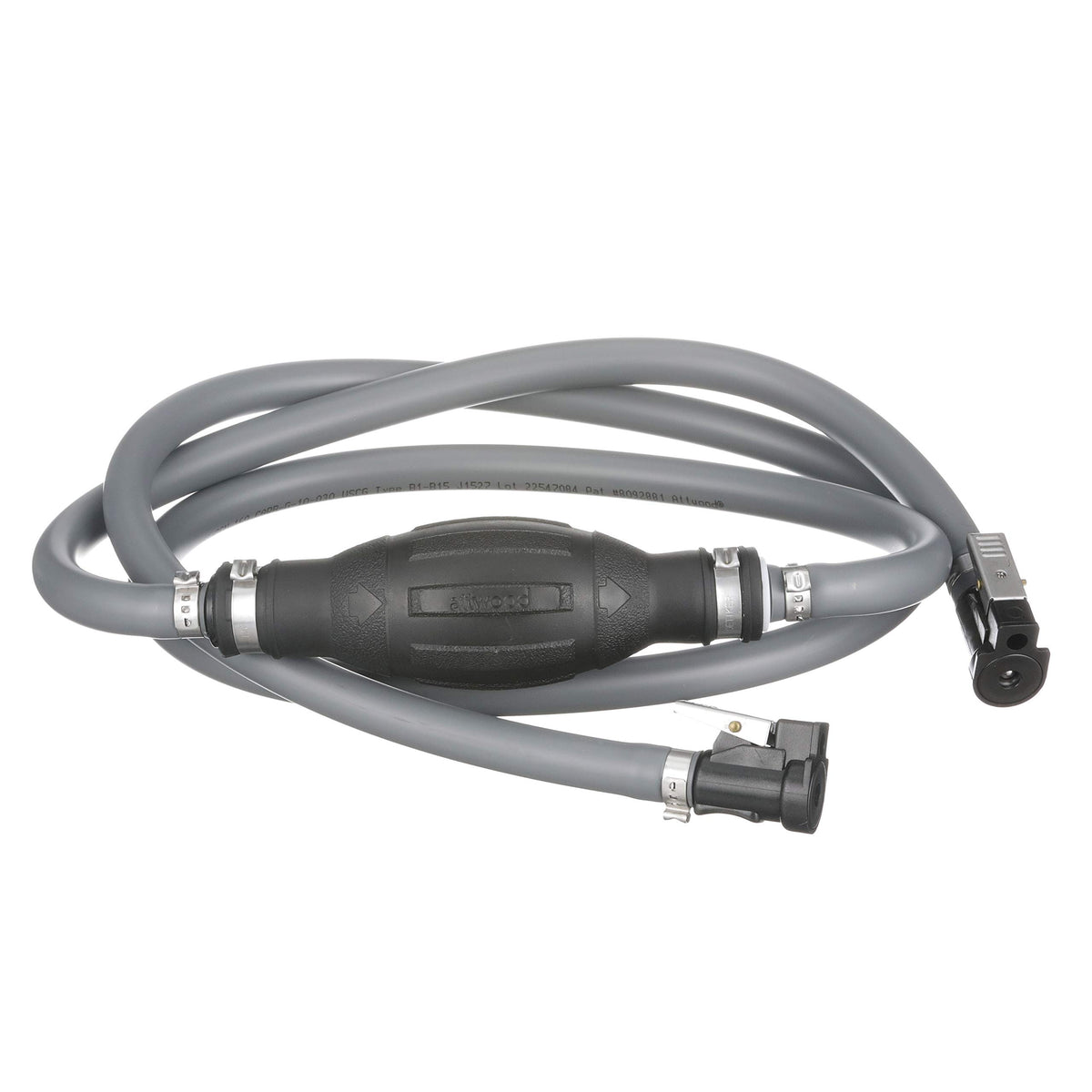 Attwood 93806EI7 fuel line kit with 6 ft hose for reliable marine operation