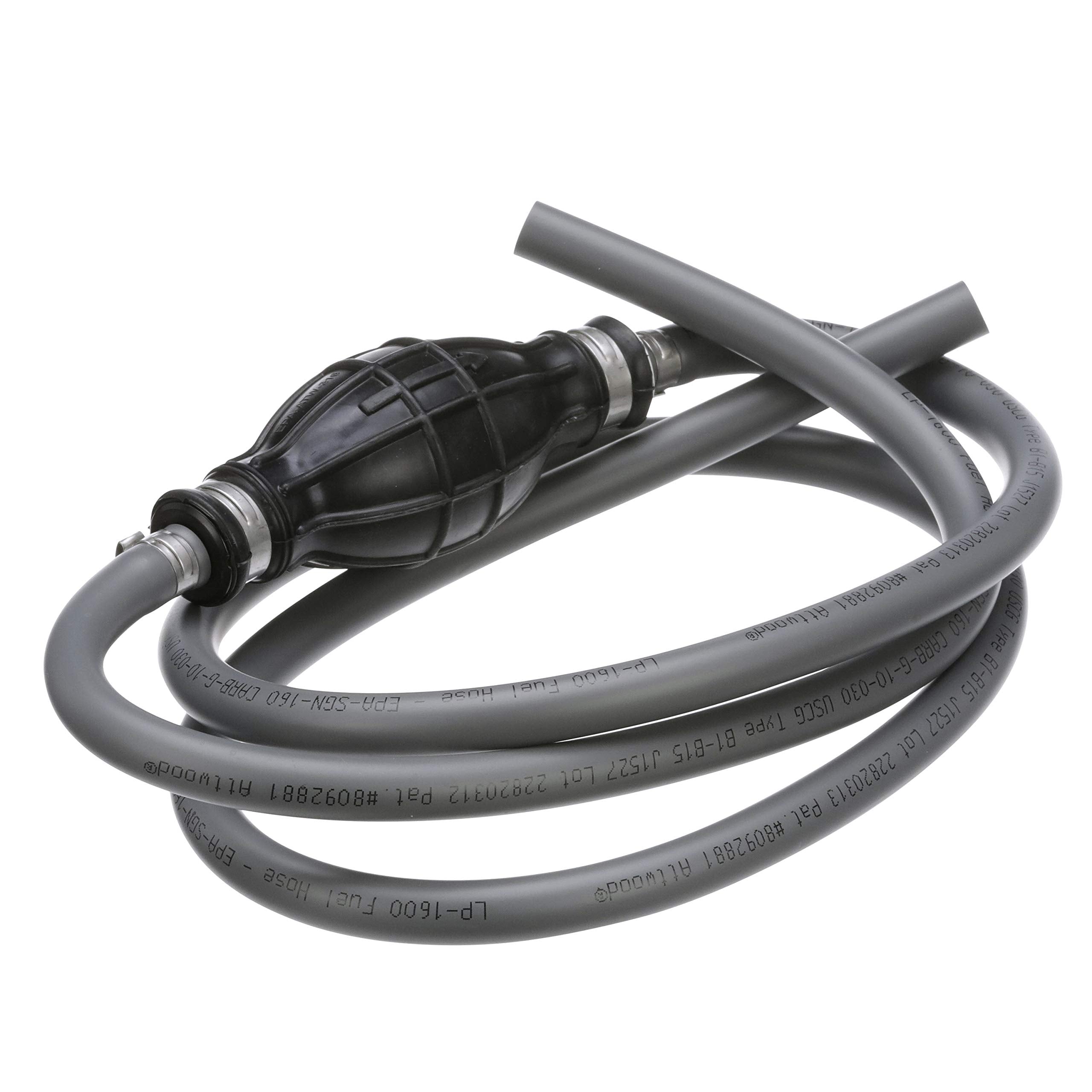 Attwood low‑permeation, EPA‑compliant design reduces fuel evaporation.