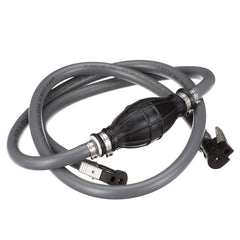 Attwood primer bulb for faster priming and consistent fuel flow.
