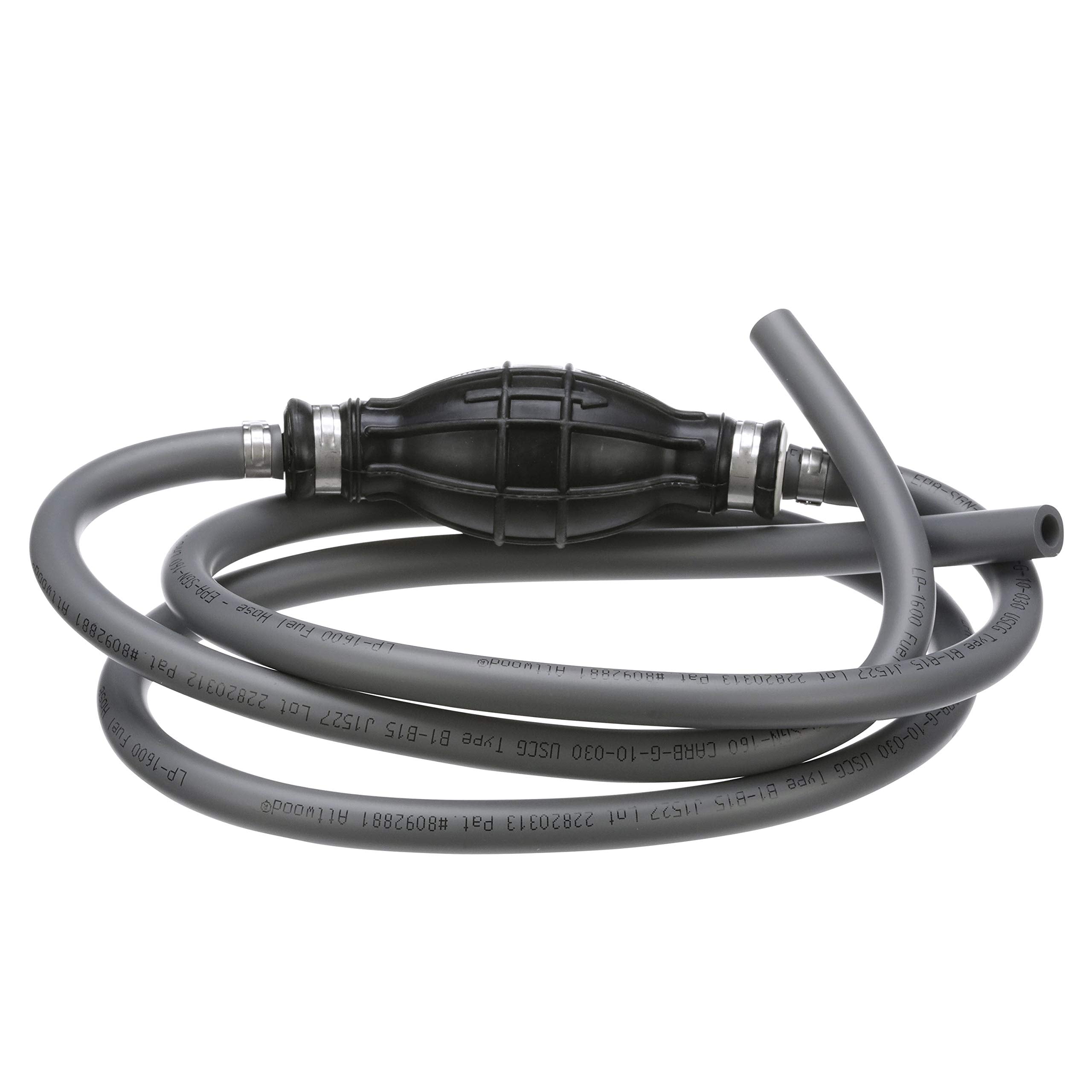 Attwood universal marine fuel line kit hose‑6ft—flexible routing for engine connections.