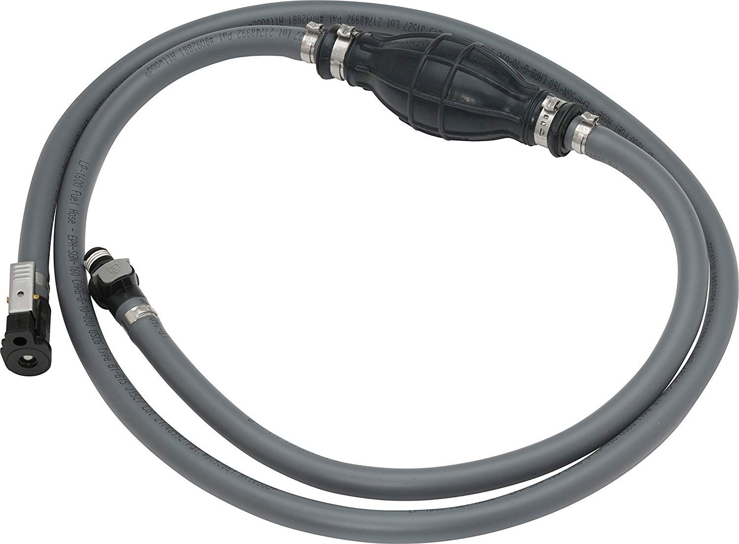 Attwood Yamaha fuel line kit with 6 ft hose and fittings for dependable engine fuel delivery.