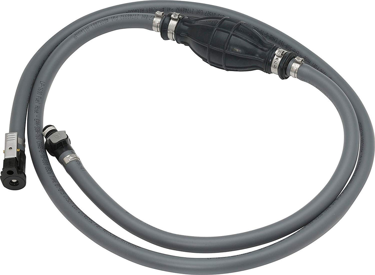 Attwood Yamaha fuel line kit with 6 ft hose and fittings for dependable engine fuel delivery.