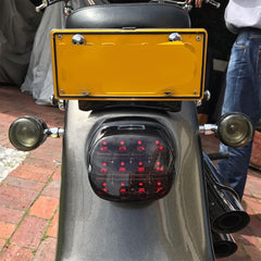 Atubeix IP67 waterproof tail light with polycarbonate lens for all weather.