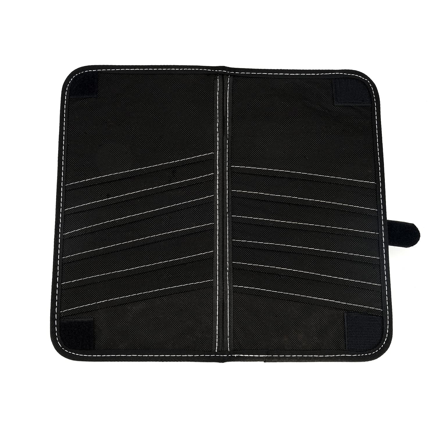 Includes a free napkins pocket for quick-access tissues on the road.