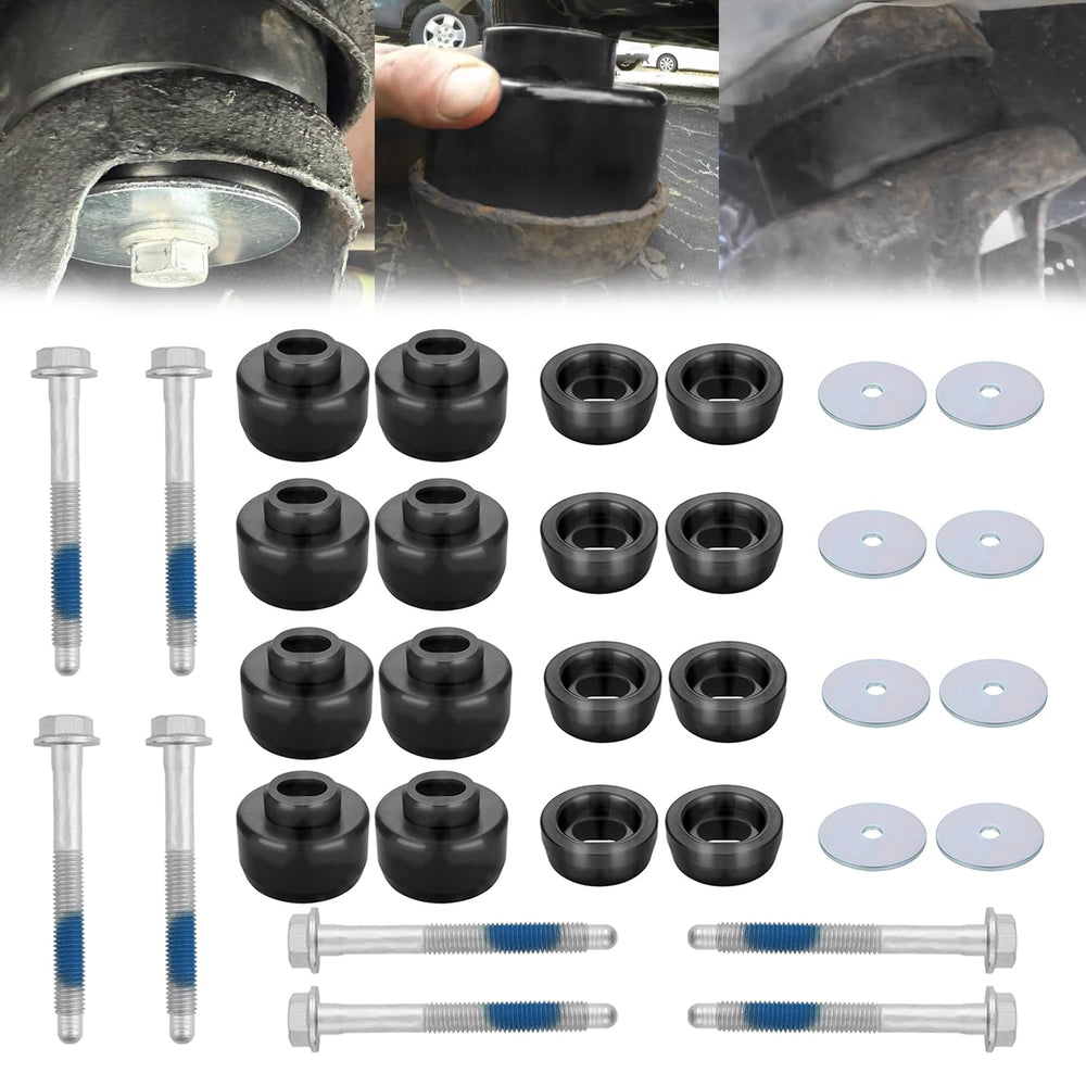ATZTNUO 7-141 lower mounts reduce body movement for steadier handling.