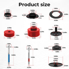 ATZTNUO eight-piece kit with bolts included for installation