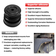 ATZTNUO body mount bushings kit bolts secure installation for long-lasting support