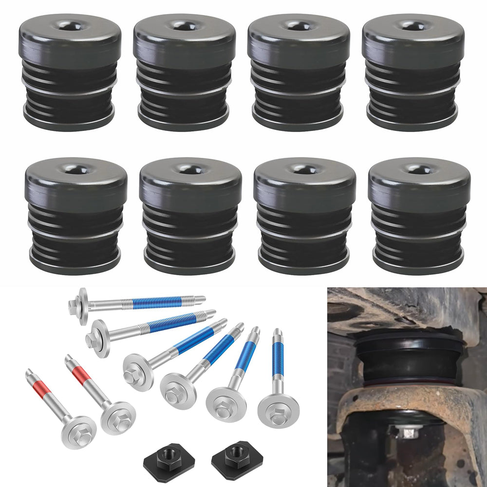 ATZTNUO body mount bushings kit front bushings reduce road vibrations for a smoother ride