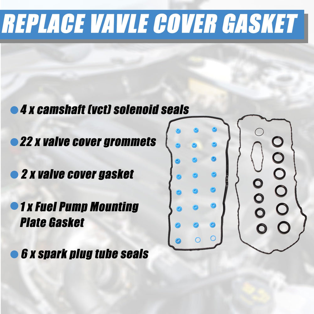 AUCERAMIC VS50879R fuel pump mounting plate gasket simplifies installation.