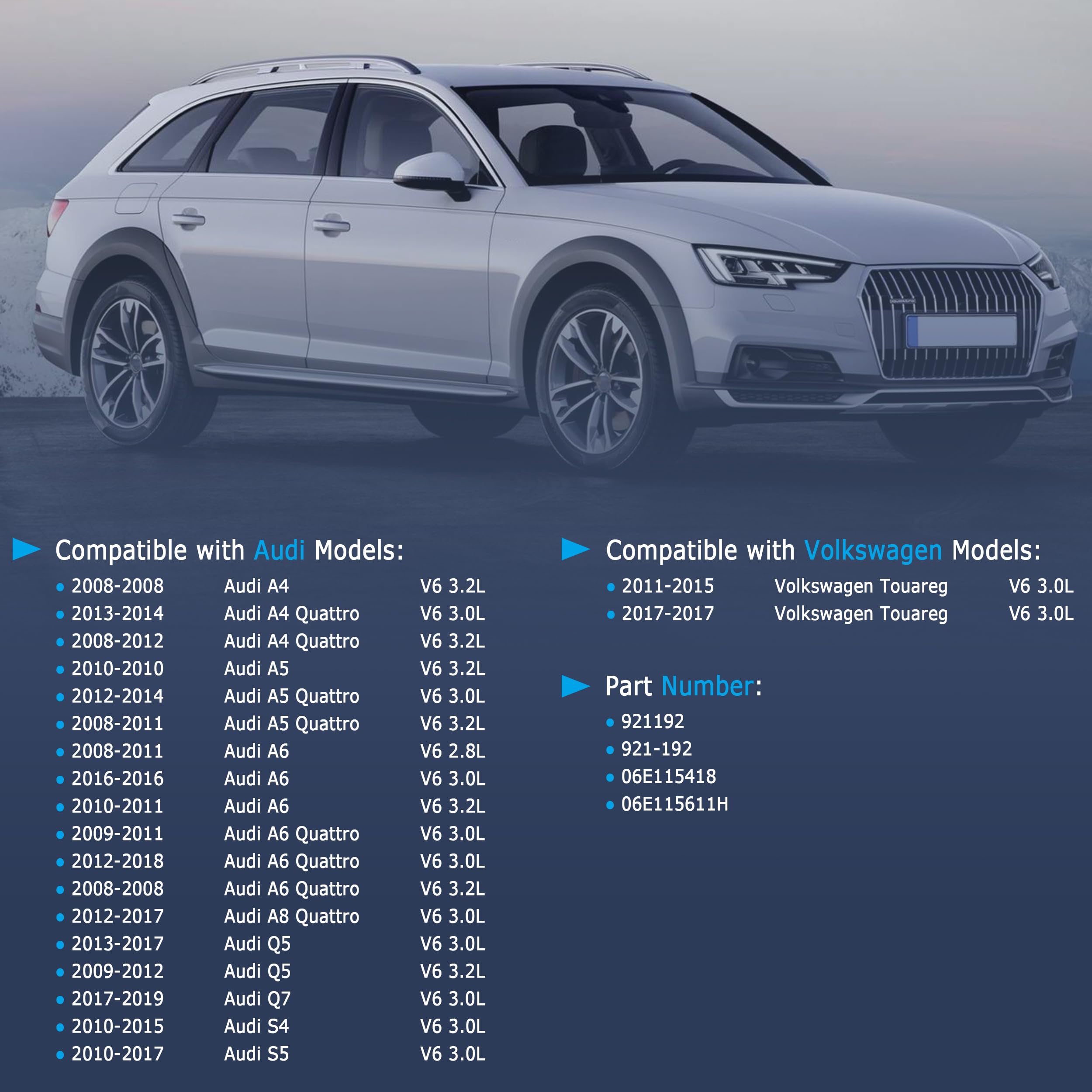 AUCERAMIC dipstick for Audi A6 3.0L precision oil level readings.
