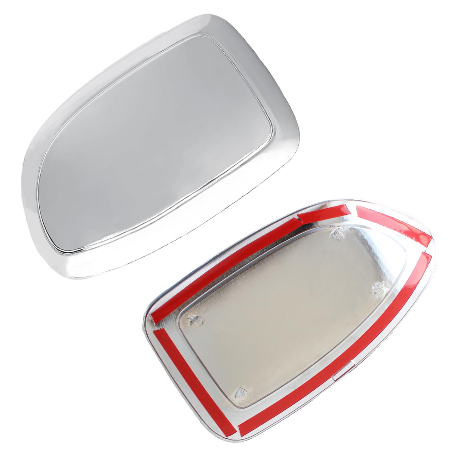 AUCERAMIC chrome mirror cover cap overlays for easy upgrade