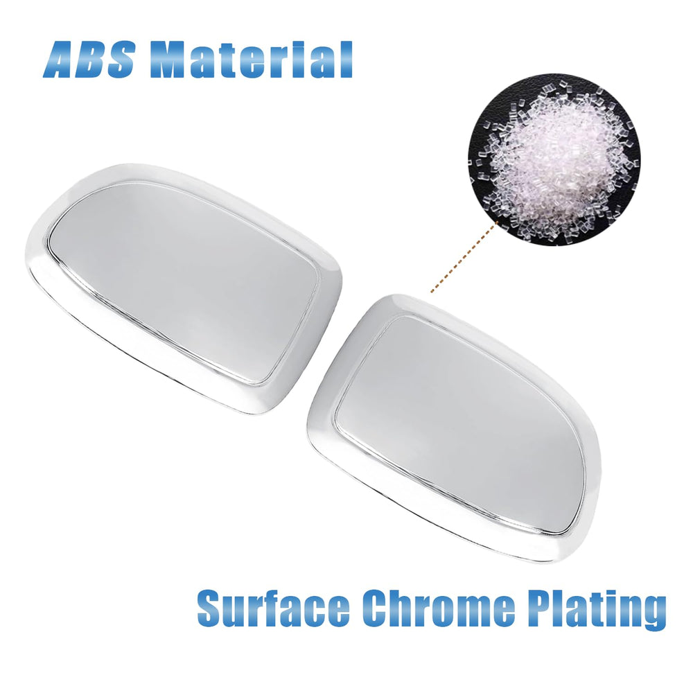 AUCERAMIC chrome mirror cover cap packaging, ready-to-apply overlay