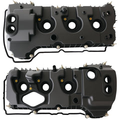 AUCERAMIC engine valve cover left for Ford F-150 EcoBoost with durable gasket seal.