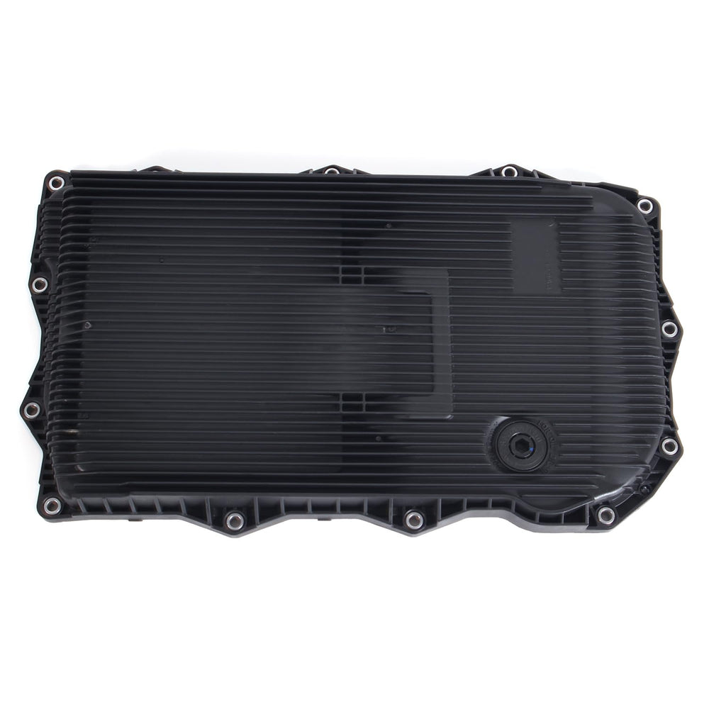 AUCERAMIC oil pan kit contents including filter, gasket, and bolts for easy replacement.