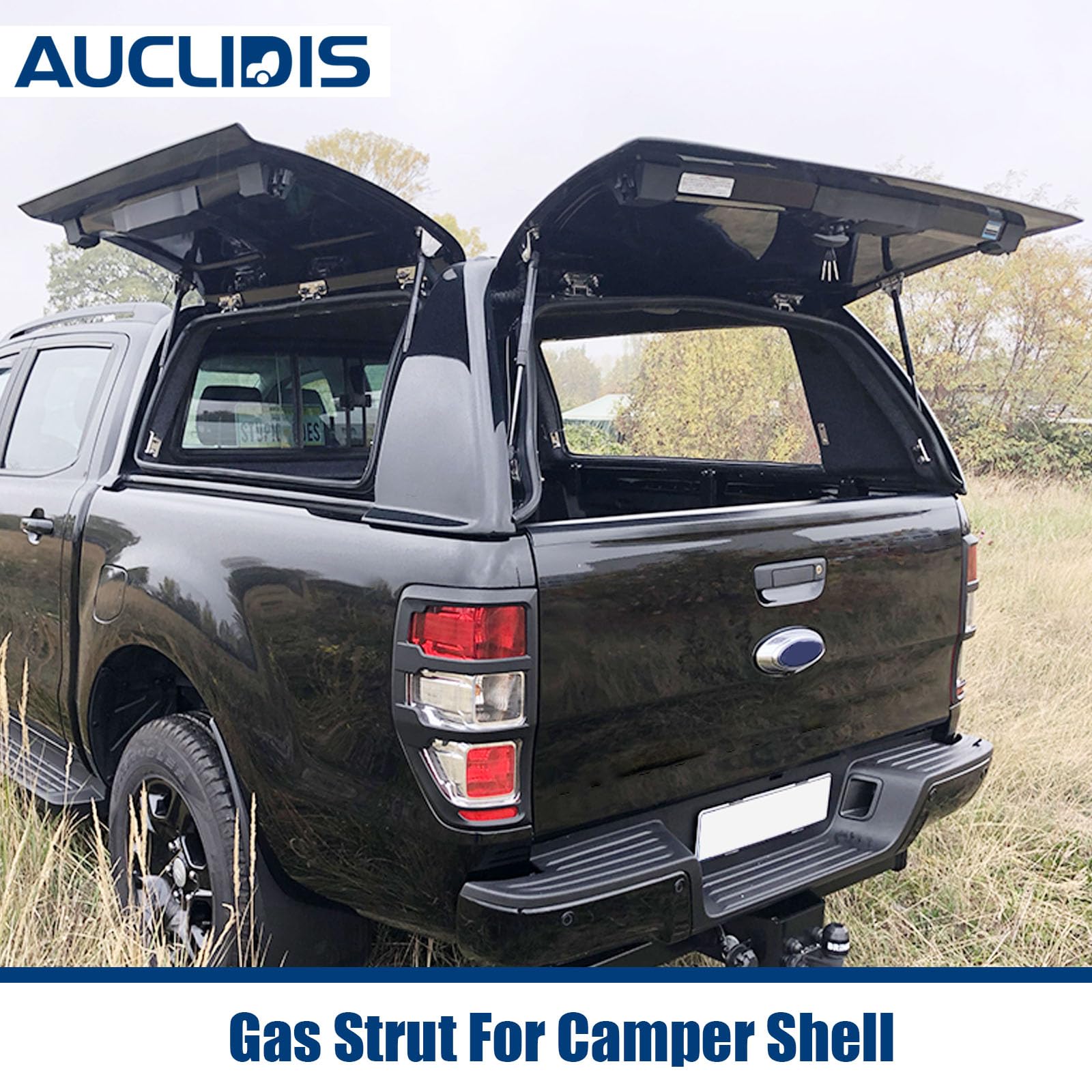 AUCLIDIS C16-04464A two-pack gas struts for truck topper canopy