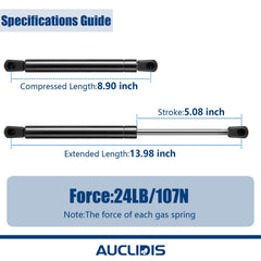 AUCLIDIS two-pack with installation guide for DIY installation