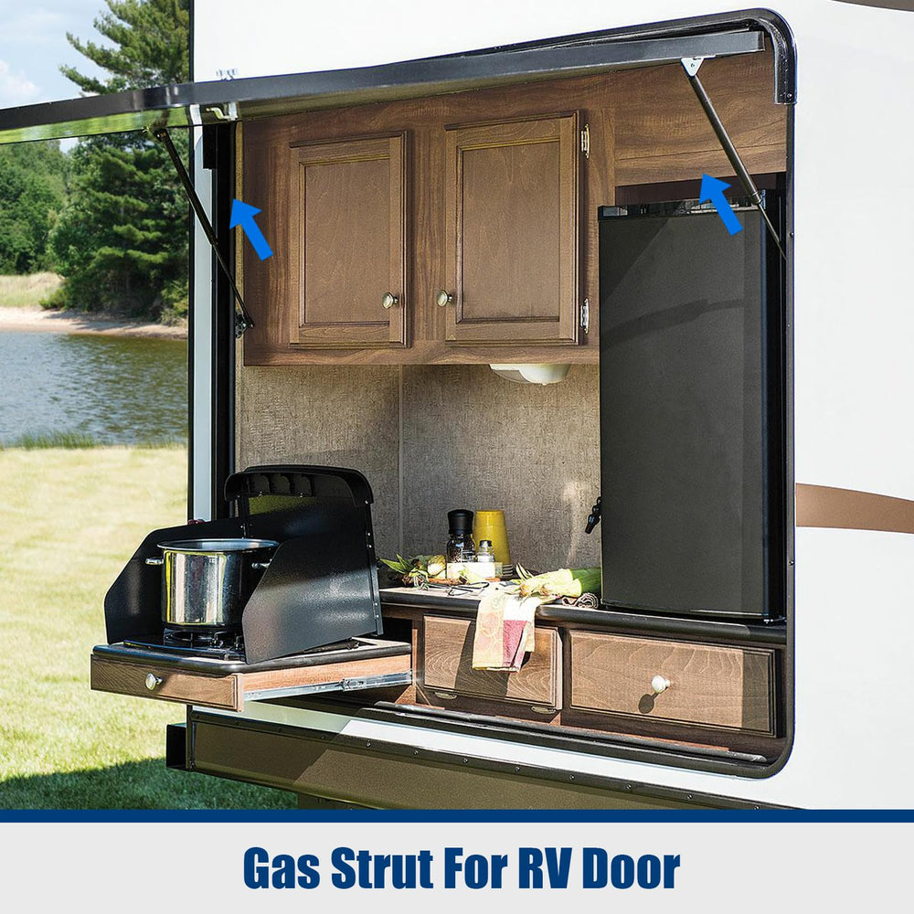 AUCLIDIS C16-08260 gas strut 20-inch cargo door with nylon sockets for easy fit.