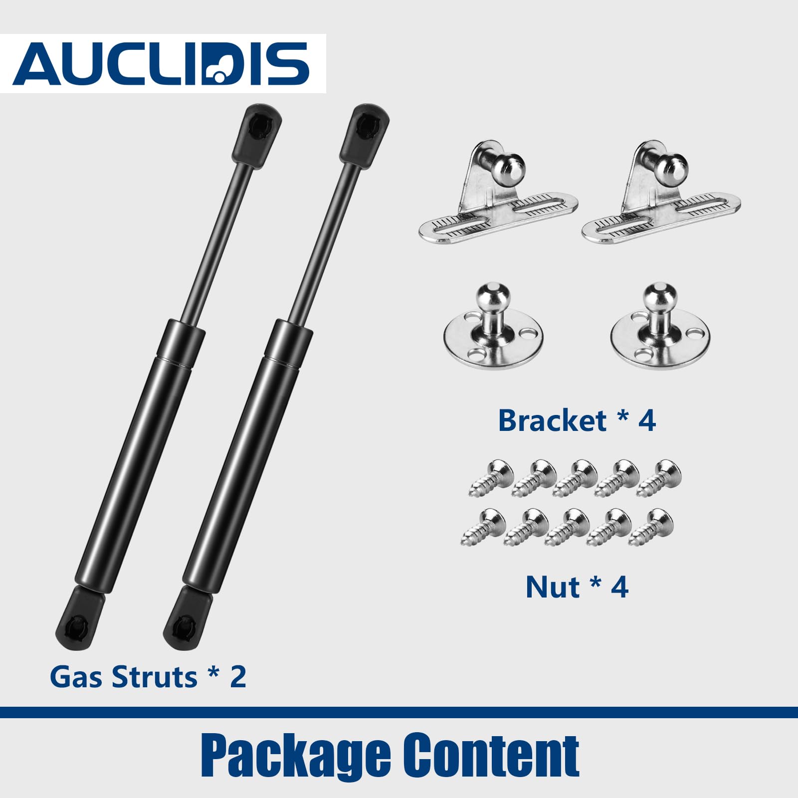 AUCLIDIS ml99-45 gas strut installation guide overview