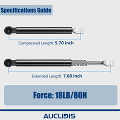 AUCLIDIS Sentry Safe strut package includes replacement part.