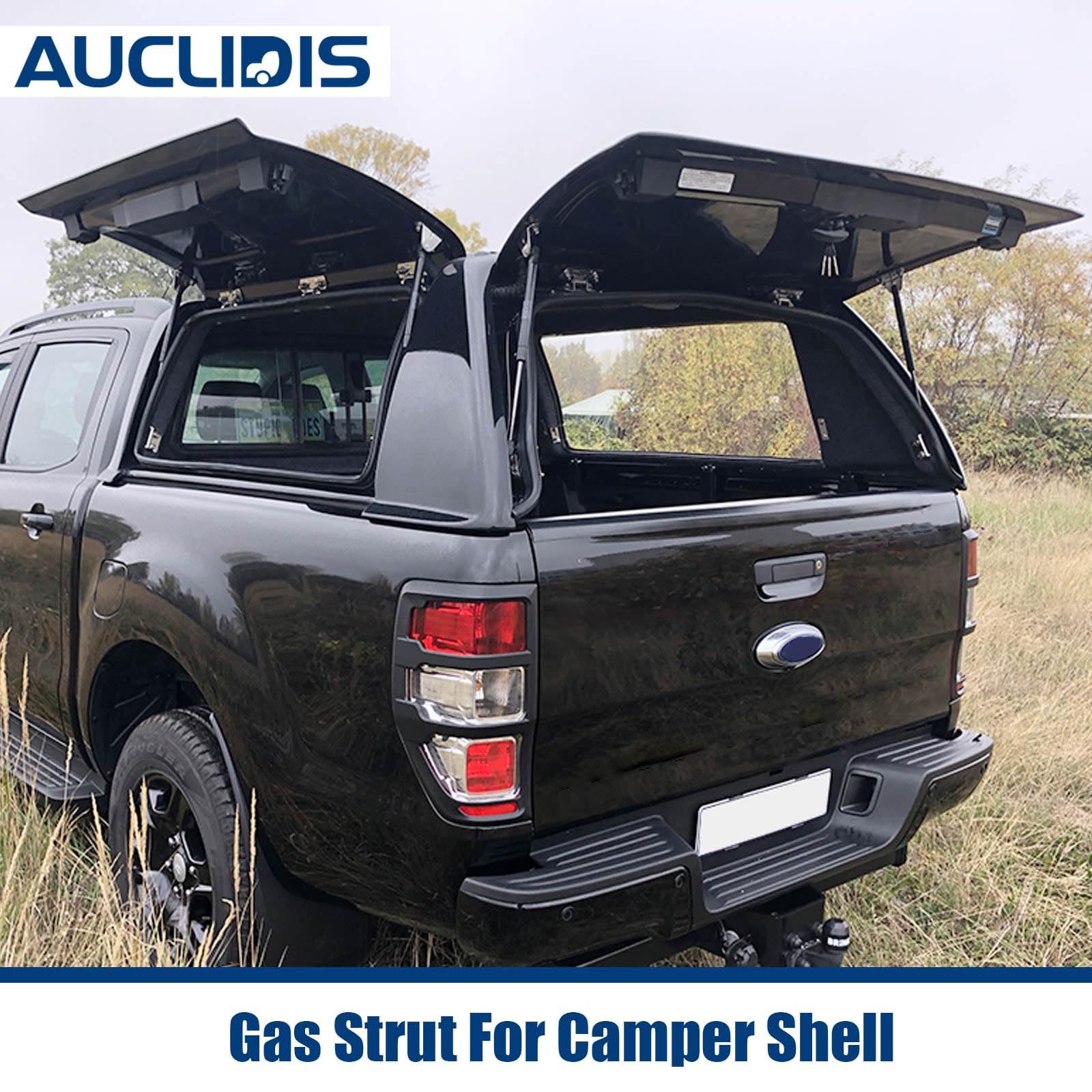 Two pack of 15 inch gas struts providing balanced dual support