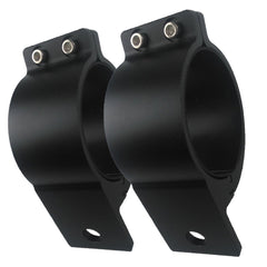 Audak 3-inch aluminum mounting bracket on a bullbar for secure lighting.