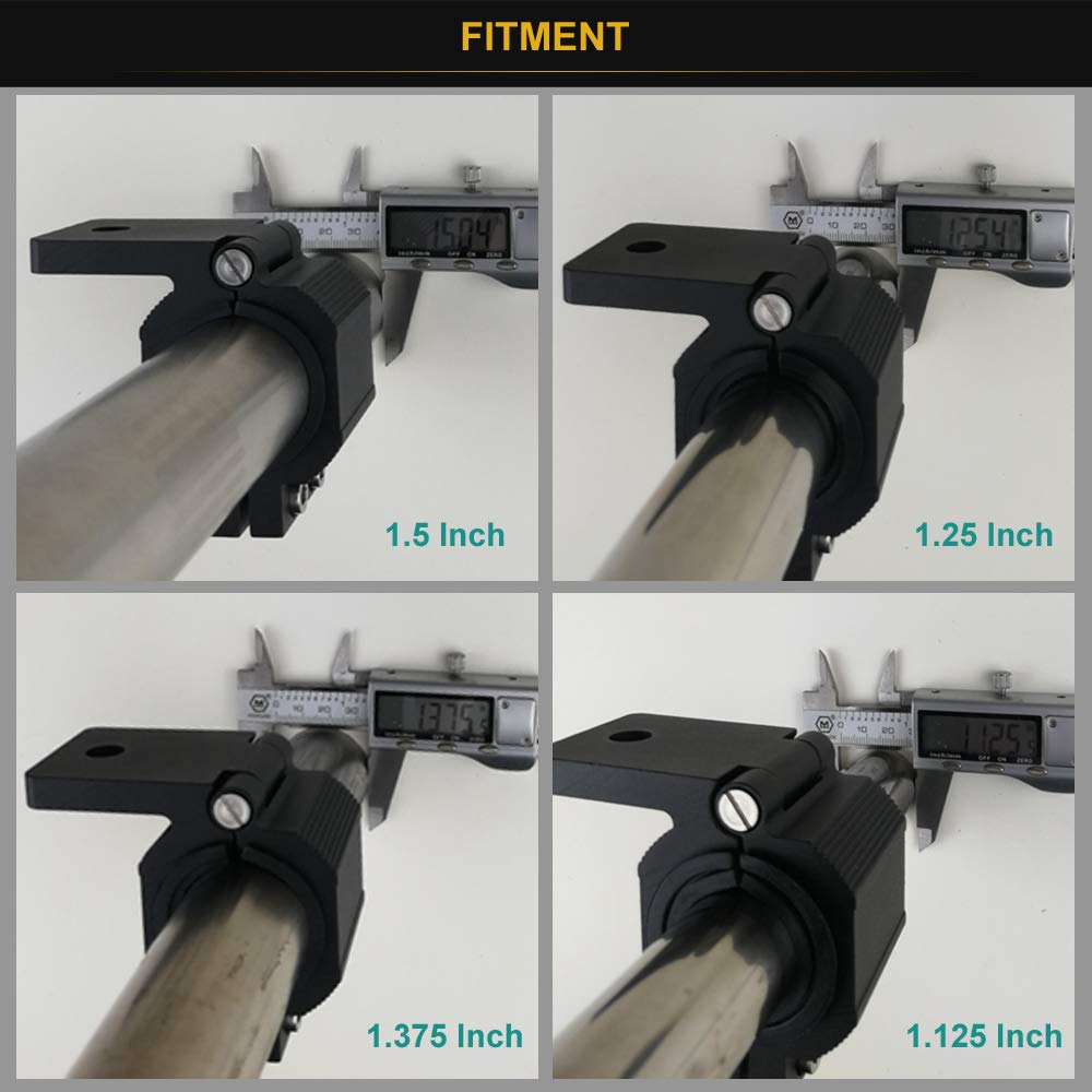 Audak vehicle-compatible mount bracket demonstrated on multiple vehicle types.