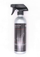 Audi Car Care Leather Cleaner 16oz bottle for restoring leather surfaces and maintaining a showroom feel.