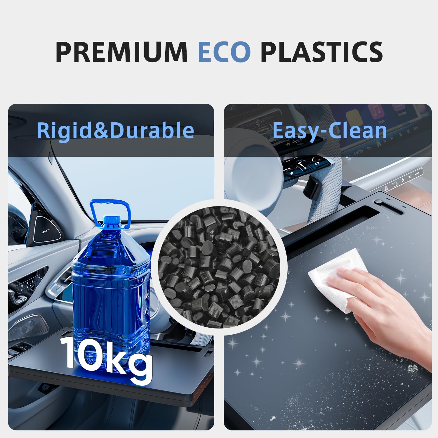 AUEOTUAR durable ABS construction ensures lasting stability and easy cleaning.