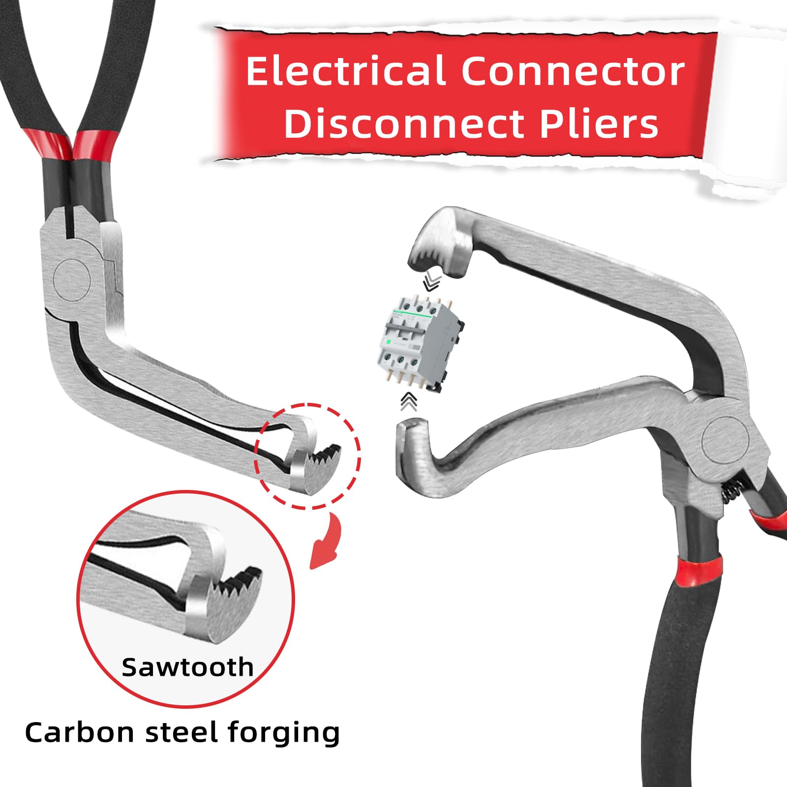Aufisi connector separation tool for locking tab removal