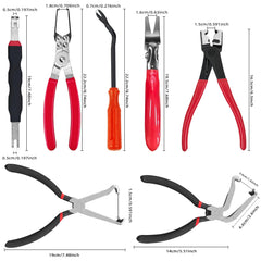 Aufisi electrical disconnect pliers with right angle tips for hard-to-reach spaces