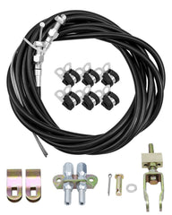 AUGREX 330-9371 parking brake cable kit with a durable assembly for reliable daily braking.