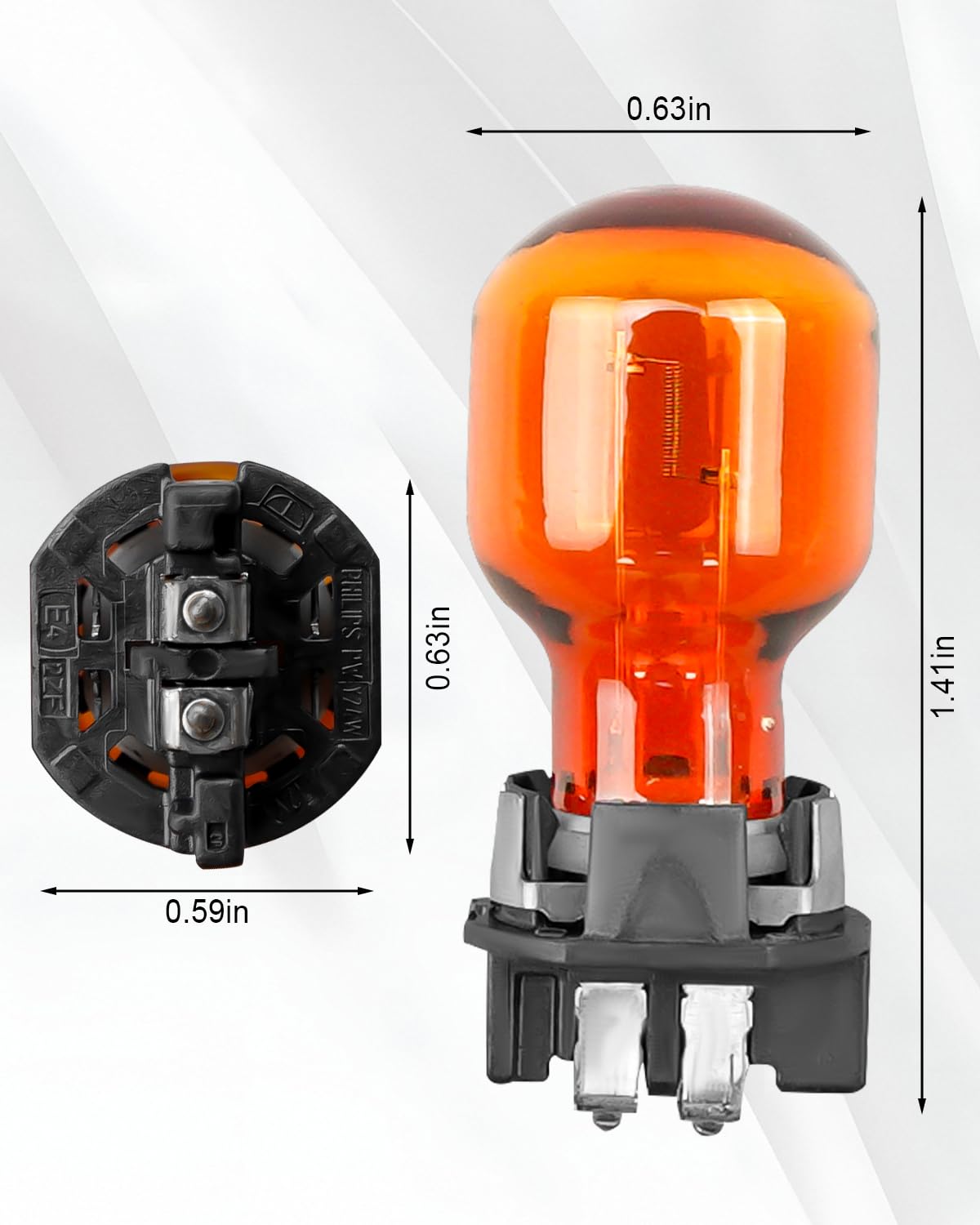 AUGREX 12174/NAHTR front turn signal bulb compatibility overview