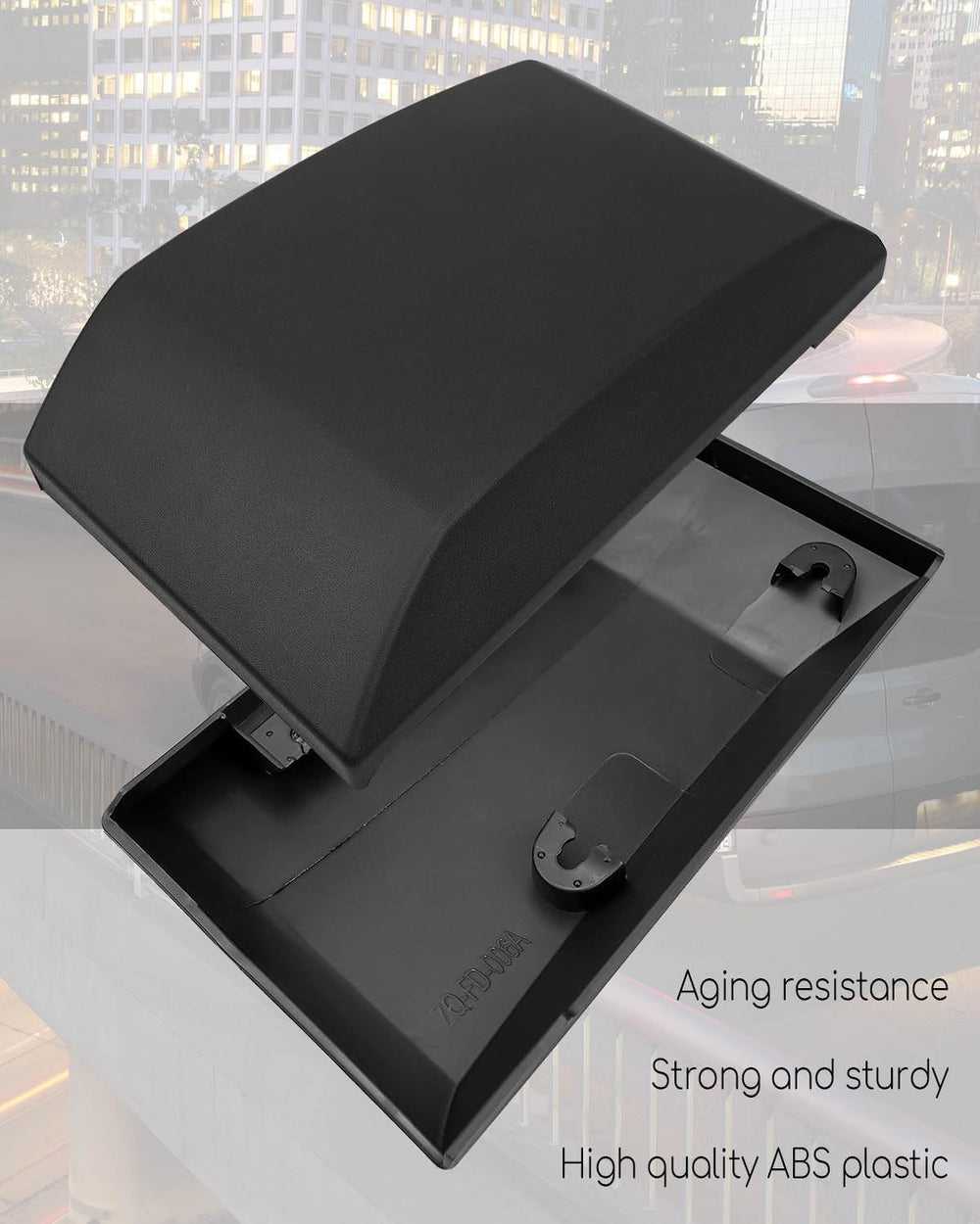 AUGREX 1:1 OEM-style pillar trim for Transit left side offers seamless fit.