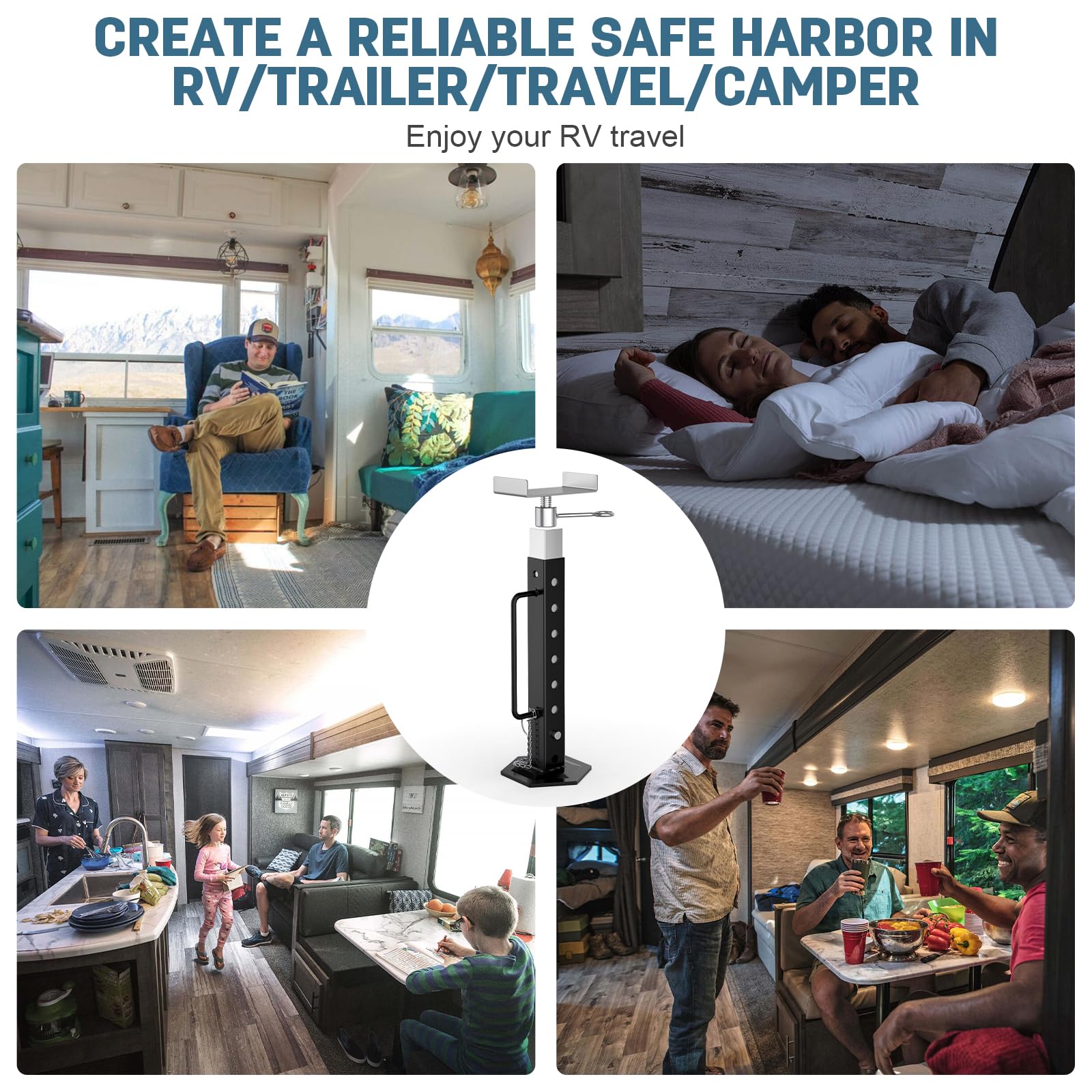 AUH durable zinc-coated alloy steel resists rust and wear.