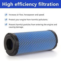 AUIVERED 7082115 air filter material detail shows high-quality filtration media.