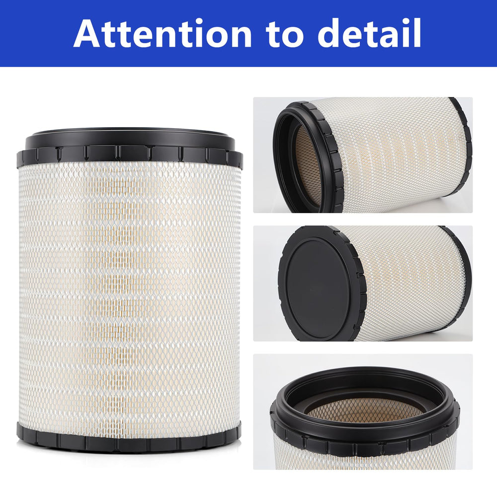 AUIVERED AF26103 pleated design increases filter area for better performance