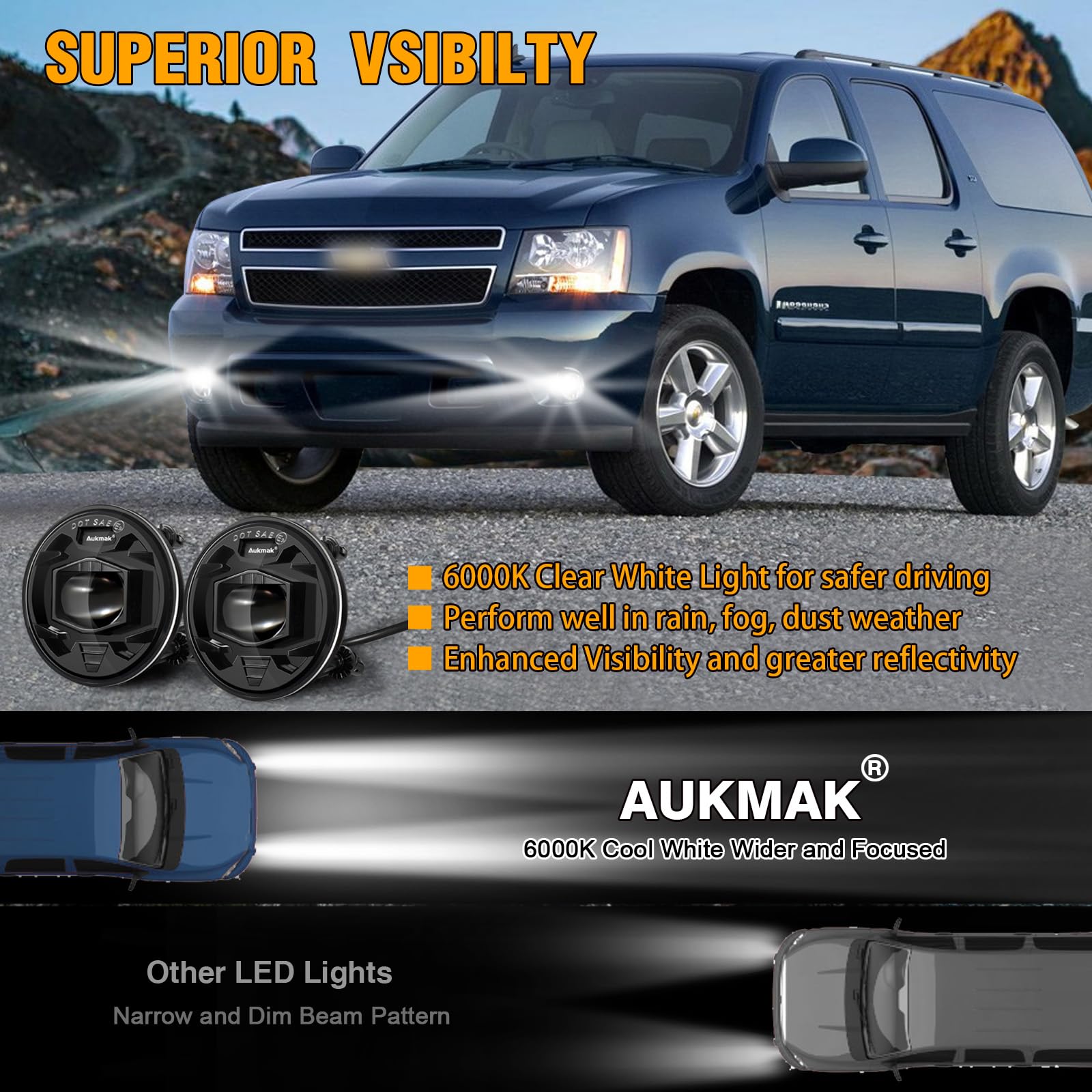 Aukmak Colorado 2015-2016 fog light shows confident factory-style fitment