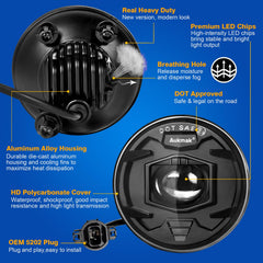 Aukmak durable aluminum housing exhibits rugged construction and heat dissipation