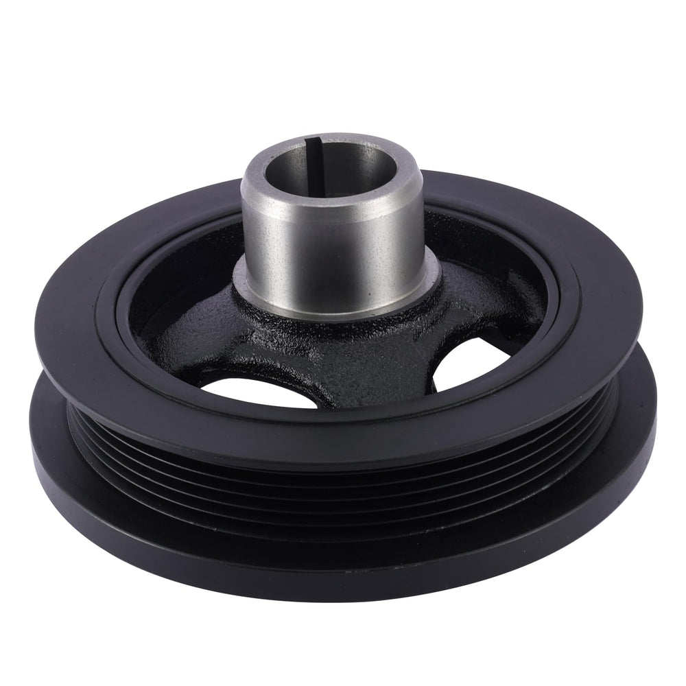 AULINK 594-405 harmonic balancer pulley shows engine alignment and vibration reduction
