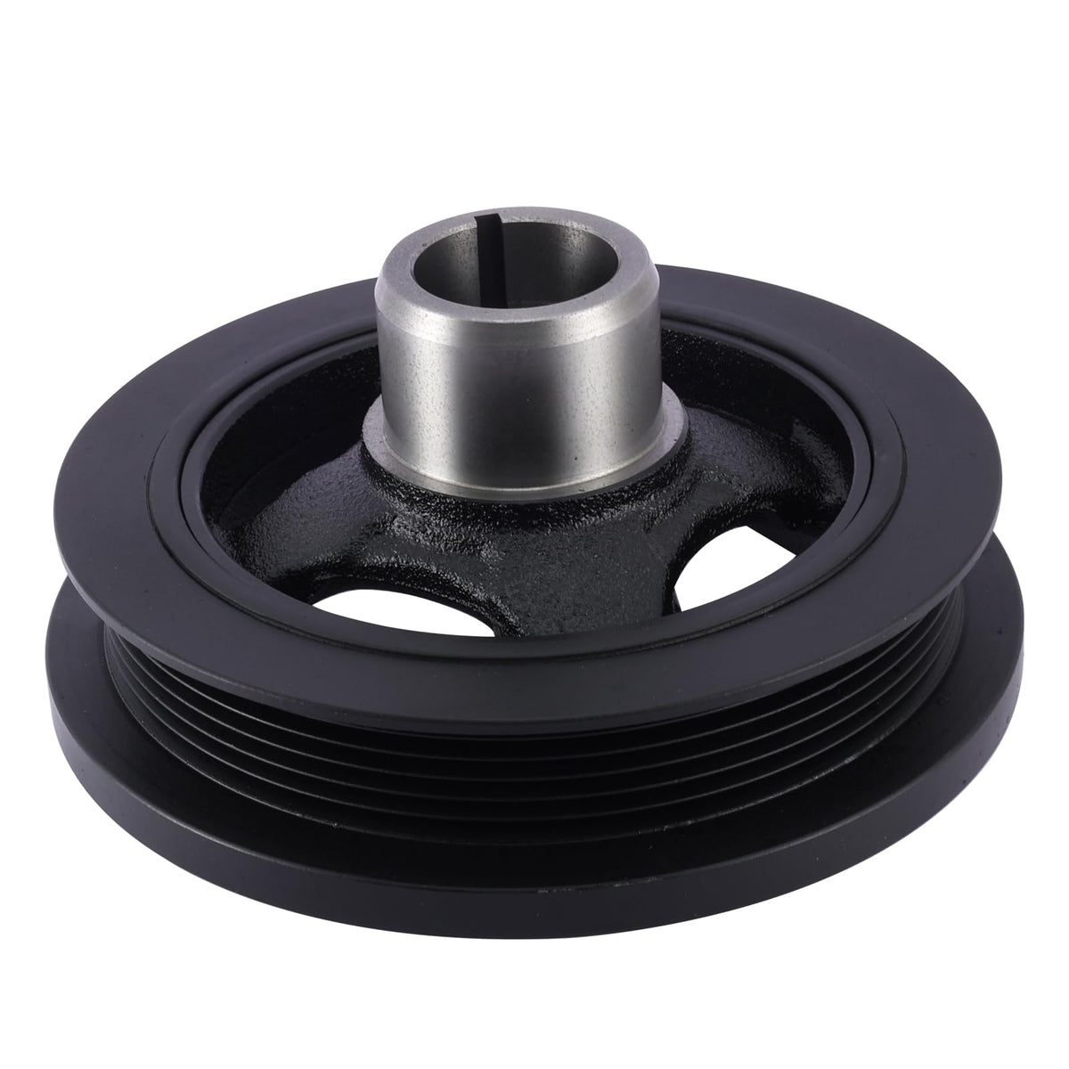AULINK 594-405 harmonic balancer pulley shows engine alignment and vibration reduction