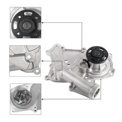 AULINK AW6048 water pump back view showing robust housing for durability
