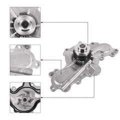 AULINK AW6348 water pump package includes gaskets and seals for easy fit.